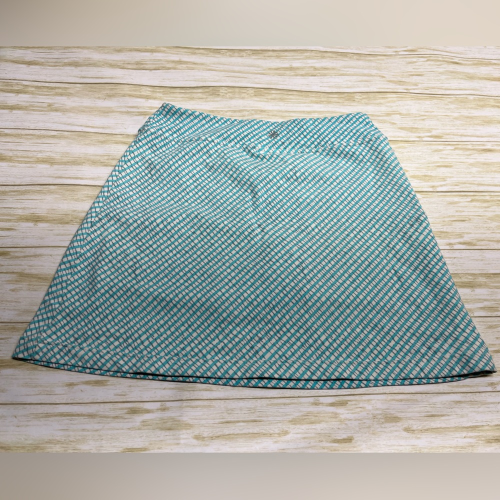 Athleta sweet sport skort Size Small Gray, White & Teal